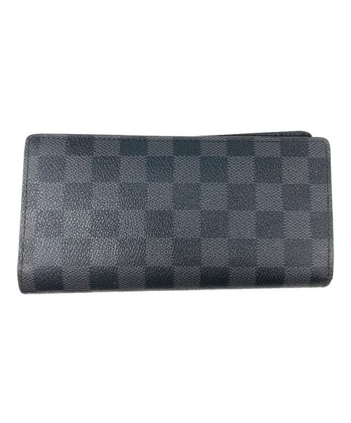 LOUIS VUITTON（ルイ ヴィトン）LOUIS VUITTON (ルイ ヴィトン) ポルトフォイユ ブラザ ブラックの古着・服飾アイテム