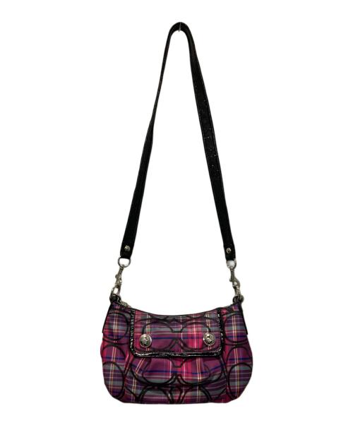 COACH（コーチ）COACH (コーチ) ショルダーバッグ ピンクの古着・服飾アイテム