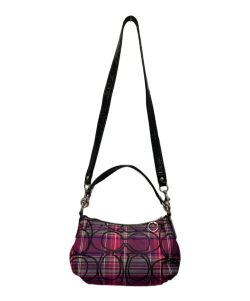 COACH（コーチ）COACH (コーチ) ショルダーバッグ ピンクの古着・服飾アイテム
