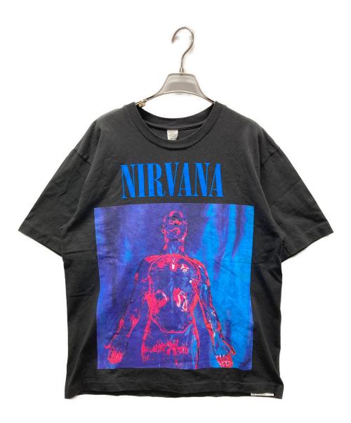 OPEN STUDIO（オープンスタジオ）OPEN STUDIO (オープンスタジオ) NIRVANA/グラフィックプリントTシャツ ブラック サイズ:Mの古着・服飾アイテム