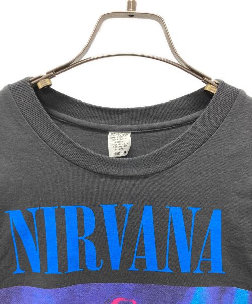 OPEN STUDIO（オープンスタジオ）OPEN STUDIO (オープンスタジオ) NIRVANA/グラフィックプリントTシャツ ブラック サイズ:Mの古着・服飾アイテム