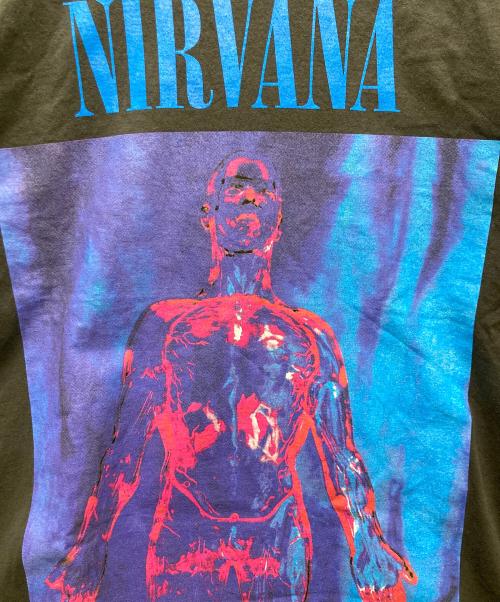 OPEN STUDIO（オープンスタジオ）OPEN STUDIO (オープンスタジオ) NIRVANA/グラフィックプリントTシャツ ブラック サイズ:Mの古着・服飾アイテム