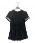 BORDERS AT BALCONY（ボーダーズアットバルコニー）の古着「CORSET TEE」｜ブラック