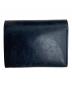 ATELIER MOKU (アトリエモク) ATELIER MOKU 3つ折りミニ財布 ネイビー：10000円