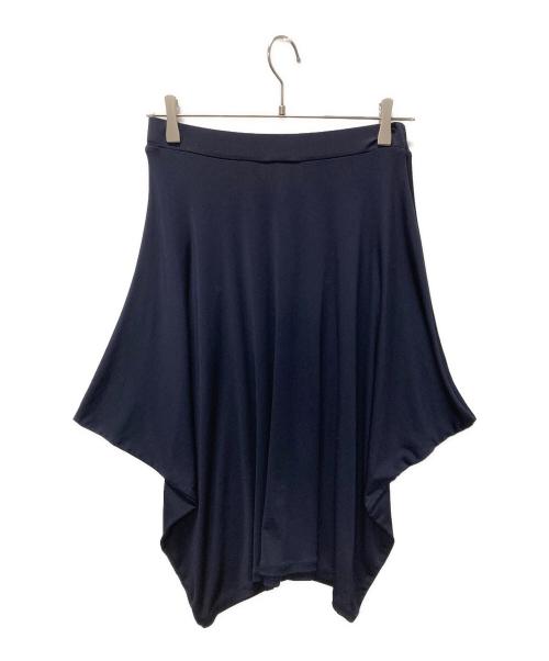 ISSEY MIYAKE（イッセイミヤケ）ISSEY MIYAKE (イッセイミヤケ) 変形イージースカート ネイビー サイズ:2の古着・服飾アイテム
