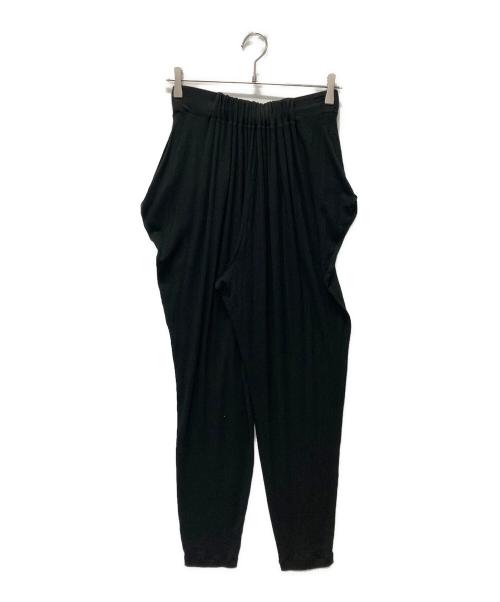 ISSEY MIYAKE（イッセイミヤケ）ISSEY MIYAKE (イッセイミヤケ) 変形イージーパンツ ブラック サイズ:2の古着・服飾アイテム
