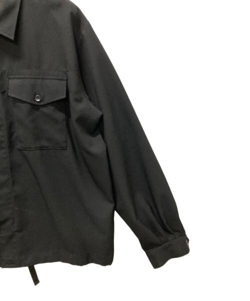 SOPHNET.（ソフネット）SOPHNET. (ソフネット) HEM CODE SHIRT JACKET ブラック サイズ:Lの古着・服飾アイテム