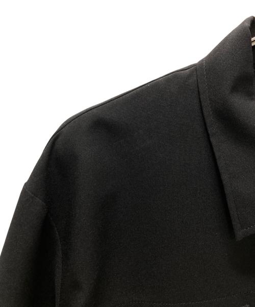 SOPHNET.（ソフネット）SOPHNET. (ソフネット) HEM CODE SHIRT JACKET ブラック サイズ:Lの古着・服飾アイテム