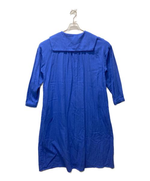 kelen（ケレン）kelen (ケレン) セーラーカラー ドレス ワンピース ブルー サイズ:Mの古着・服飾アイテム