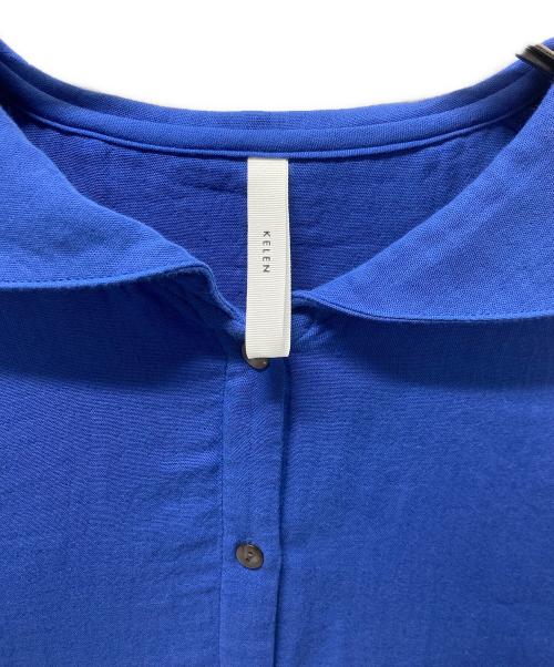 kelen（ケレン）kelen (ケレン) セーラーカラー ドレス ワンピース ブルー サイズ:Mの古着・服飾アイテム