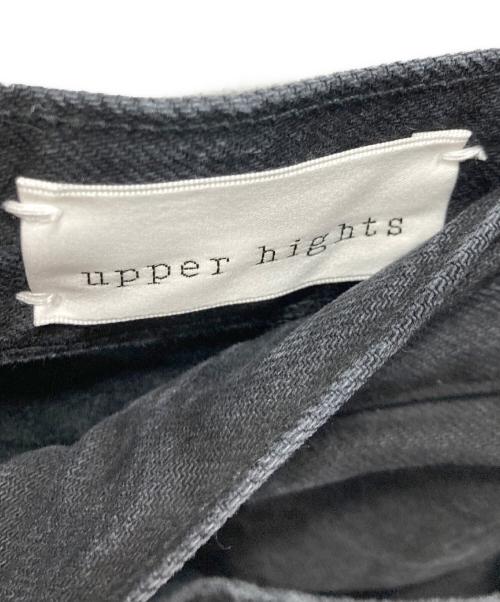 upper hights（アッパーハイツ）upper hights (アッパーハイツ) THE NIECE/デニムパンツ ブラック サイズ:25の古着・服飾アイテム