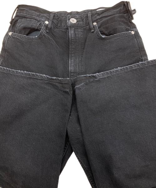 upper hights（アッパーハイツ）upper hights (アッパーハイツ) THE NIECE/デニムパンツ ブラック サイズ:25の古着・服飾アイテム