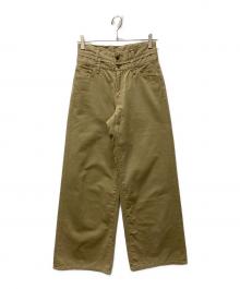 AUTHEN×Spick and Span（オーセン×スピック＆スパン）の古着「別注2BELT PANT」｜ベージュ