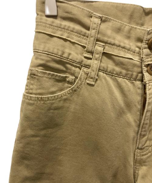 AUTHEN（オーセン）AUTHEN (オーセン) Spick and Span (スピック＆スパン) 別注2BELT PANT ベージュ サイズ:W25の古着・服飾アイテム