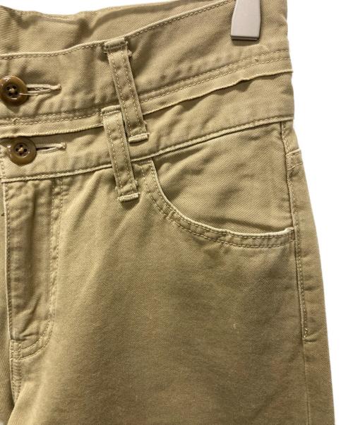 AUTHEN（オーセン）AUTHEN (オーセン) Spick and Span (スピック＆スパン) 別注2BELT PANT ベージュ サイズ:W25の古着・服飾アイテム