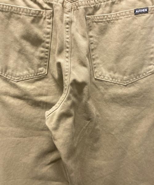 AUTHEN（オーセン）AUTHEN (オーセン) Spick and Span (スピック＆スパン) 別注2BELT PANT ベージュ サイズ:W25の古着・服飾アイテム