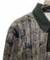 中古・古着 FRED PERRY (フレッドペリー) ABSTRACT PRINT POLO SHIRT/ポロシャツ ダークグリーン/カーキ サイズ:M：7000円