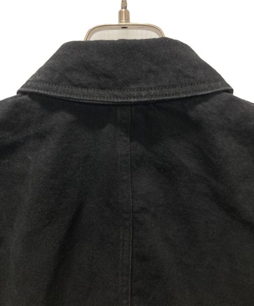 HARE（ハレ）HARE (ハレ) ファイヤーマンバックルデニムブルゾン ブラック サイズ:Mの古着・服飾アイテム