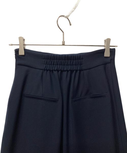 anuans（アニュアンス）anuans (アニュアンス) ダブルサテンナロースカート ネイビー サイズ:Mの古着・服飾アイテム
