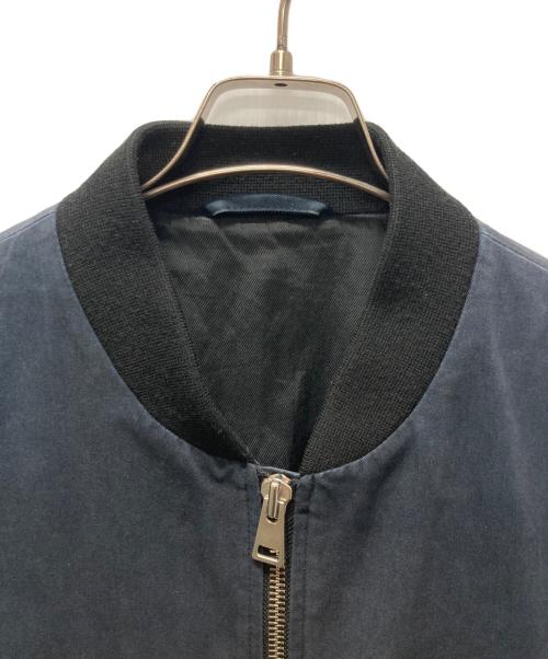 AMI PARIS（アミ パリス）AMI PARIS (アミ パリス) ボンバージャケット ネイビー サイズ:XSの古着・服飾アイテム