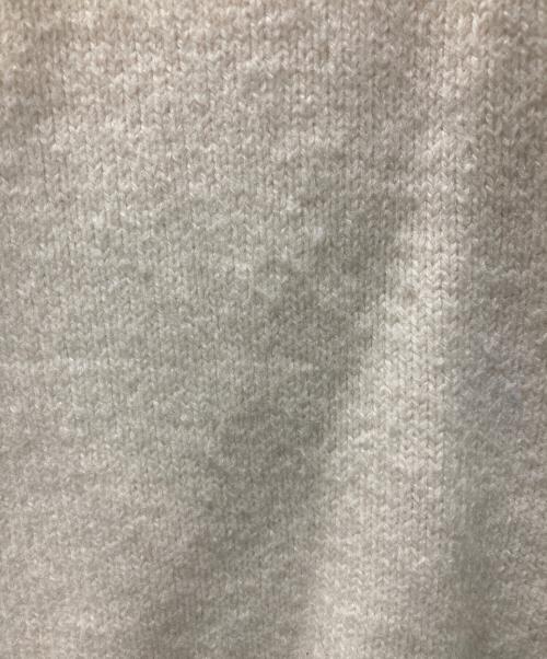 AMI PARIS（アミ パリス）AMI PARIS (アミ パリス) ハートロゴクルーネックニット アイボリー サイズ:Sの古着・服飾アイテム