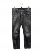 DSQUARED2ディースクエアード）の古着「Skater Jean/デニムパンツ」｜ブラック