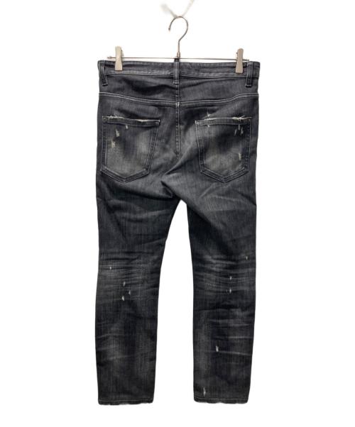 DSQUARED2（ディースクエアード）DSQUARED2 (ディースクエアード) Skater Jean/デニムパンツ ブラック サイズ:42の古着・服飾アイテム
