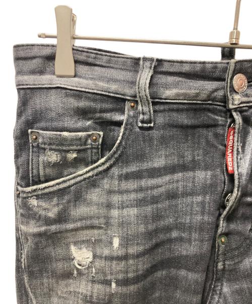 DSQUARED2（ディースクエアード）DSQUARED2 (ディースクエアード) Skater Jean/デニムパンツ ブラック サイズ:42の古着・服飾アイテム