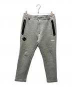 F.C.Real Bristolエフシーレアルブリストル）の古着「FLAT HEM SWEAT TRAINING PANTS」｜グレー