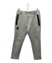 F.C.Real Bristol（エフシーレアルブリストル）の古着「FLAT HEM SWEAT TRAINING PANTS」｜グレー