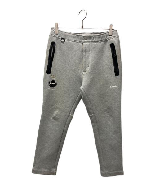 F.C.Real Bristol（エフシーレアルブリストル）F.C.Real Bristol (エフシーレアルブリストル) FLAT HEM SWEAT TRAINING PANTS グレー サイズ:Sの古着・服飾アイテム