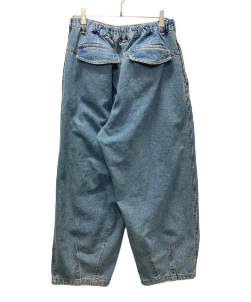 ANGLAN（アングラン）ANGLAN (アングラン) デニムバルーンパンツ インディゴ サイズ:表記無しの古着・服飾アイテム