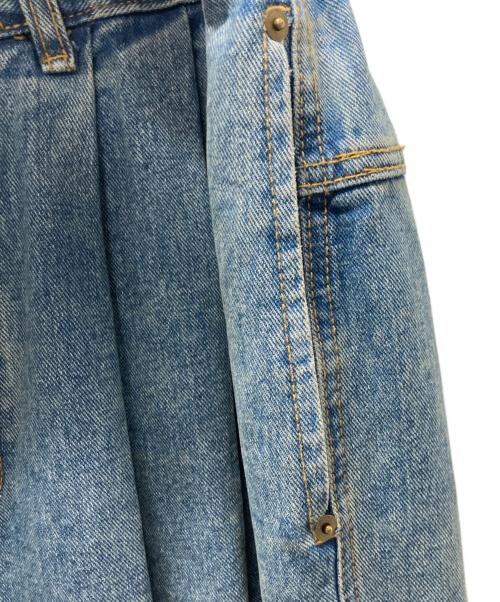 ANGLAN（アングラン）ANGLAN (アングラン) デニムバルーンパンツ インディゴ サイズ:表記無しの古着・服飾アイテム