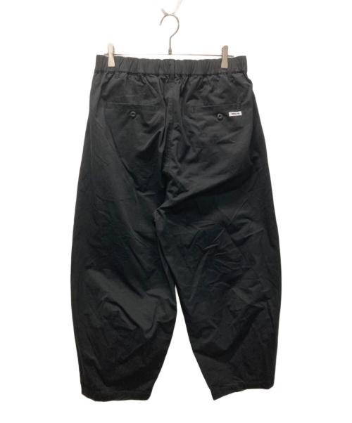 ANGLAN（アングラン）ANGLAN (アングラン) Long Tuck Wing Balloon Pants ブラック サイズ:Fの古着・服飾アイテム