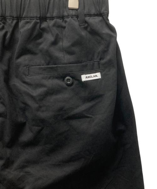 ANGLAN（アングラン）ANGLAN (アングラン) Long Tuck Wing Balloon Pants ブラック サイズ:Fの古着・服飾アイテム