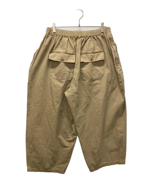 ANGLAN（アングラン）ANGLAN (アングラン) ベイカーバルーンパンツ ベージュ サイズ:Fの古着・服飾アイテム