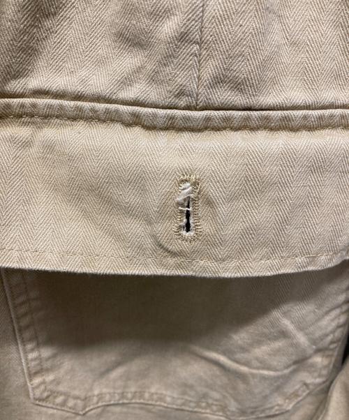 ANGLAN（アングラン）ANGLAN (アングラン) ベイカーバルーンパンツ ベージュ サイズ:Fの古着・服飾アイテム