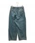 ANGLAN (アングラン) Unbalance Long Tuck Denim Balloon Pants インディゴ サイズ:FREE：8000円