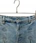 中古・古着 ANGLAN (アングラン) Unbalance Long Tuck Denim Balloon Pants インディゴ サイズ:FREE：8000円