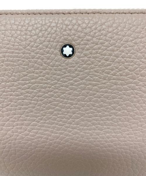 MONTBLANC（モンブラン）MONTBLANC (モンブラン) ラウンドファスナー長財布 ベージュの古着・服飾アイテム