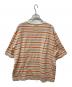 MARNI (マルニ) ワンポイントロゴ刺繍 ボーダー 半袖Tシャツ ベージュ サイズ:M：12000円