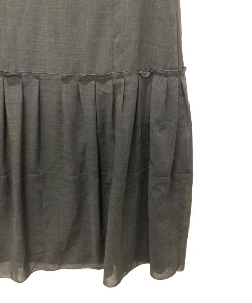 FOXEY（フォクシー）FOXEY (フォクシー) ノースリーブワンピース グレー サイズ:38の古着・服飾アイテム