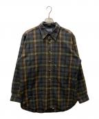 PENDLETONペンドルトン）の古着「ウールチェックシャツ」｜ブラウン