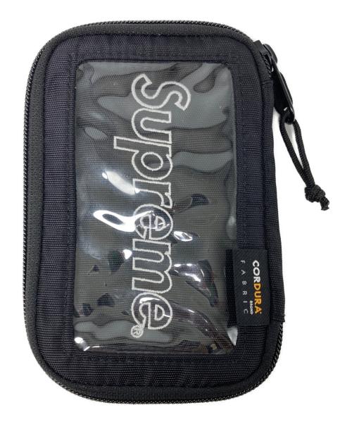 SUPREME（シュプリーム）SUPREME (シュプリーム) small zip pouch ブラックの古着・服飾アイテム