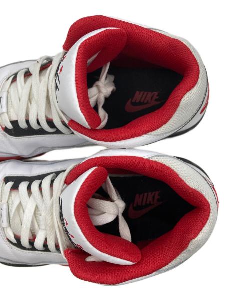 NIKE（ナイキ）NIKE (ナイキ) Flight Legacy ホワイト×レッド サイズ:26cmの古着・服飾アイテム