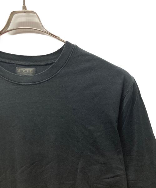 s'yte（サイト）s'yte (サイト) ロングカットソー ブラック サイズ:Lの古着・服飾アイテム