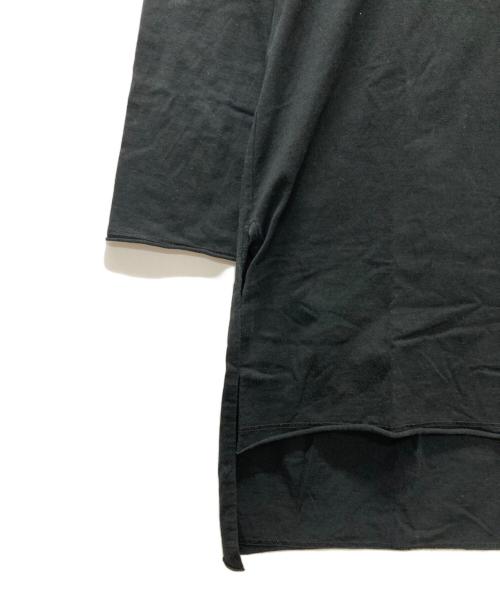 s'yte（サイト）s'yte (サイト) ロングカットソー ブラック サイズ:Lの古着・服飾アイテム