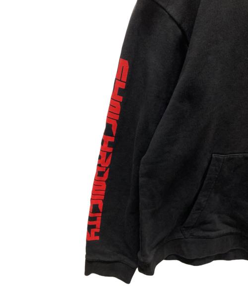 RAF SIMONS（ラフシモンズ）RAF SIMONS (ラフシモンズ) SYNCHRONICITY Pullover Parka/シンクロニシティ スウェット プルオーバーパーカー ブラック サイズ:Mの古着・服飾アイテム