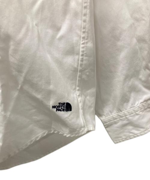 THE NORTH FACE（ザ ノース フェイス）THE NORTH FACE (ザ ノース フェイス) ロングスリーブハーフドームシャツ ホワイト サイズ:XLの古着・服飾アイテム
