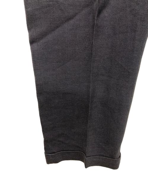 PAPAS（パパス）PAPAS (パパス) リネンパンツ ネイビー サイズ:XLの古着・服飾アイテム